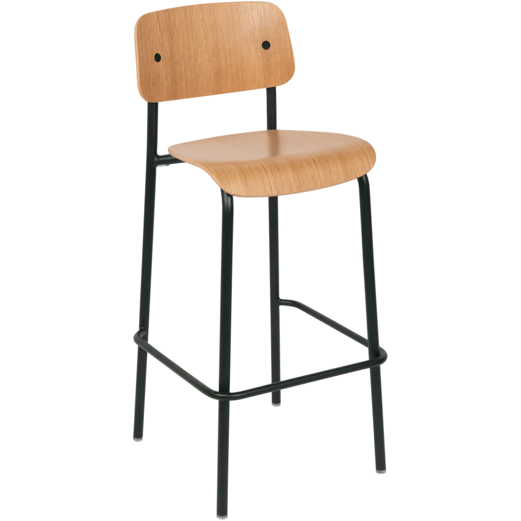 CHAISE DE BAR CHÊNE H75