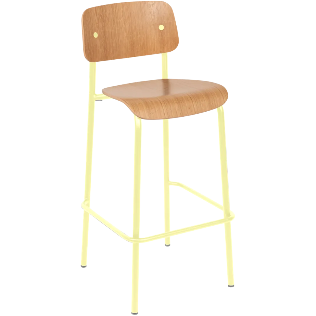 CHAISE DE BAR CHÊNE H75