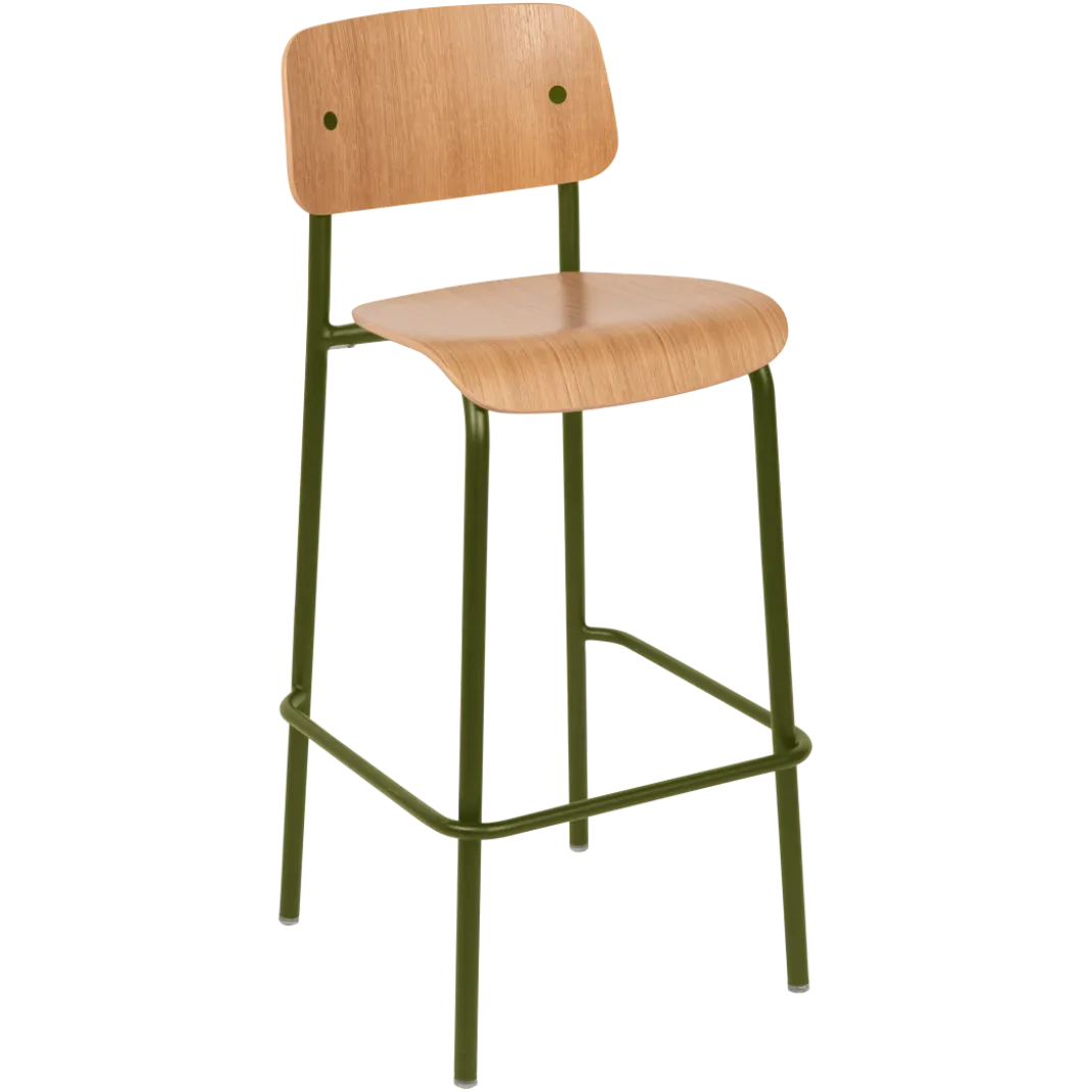 CHAISE DE BAR CHÊNE H75