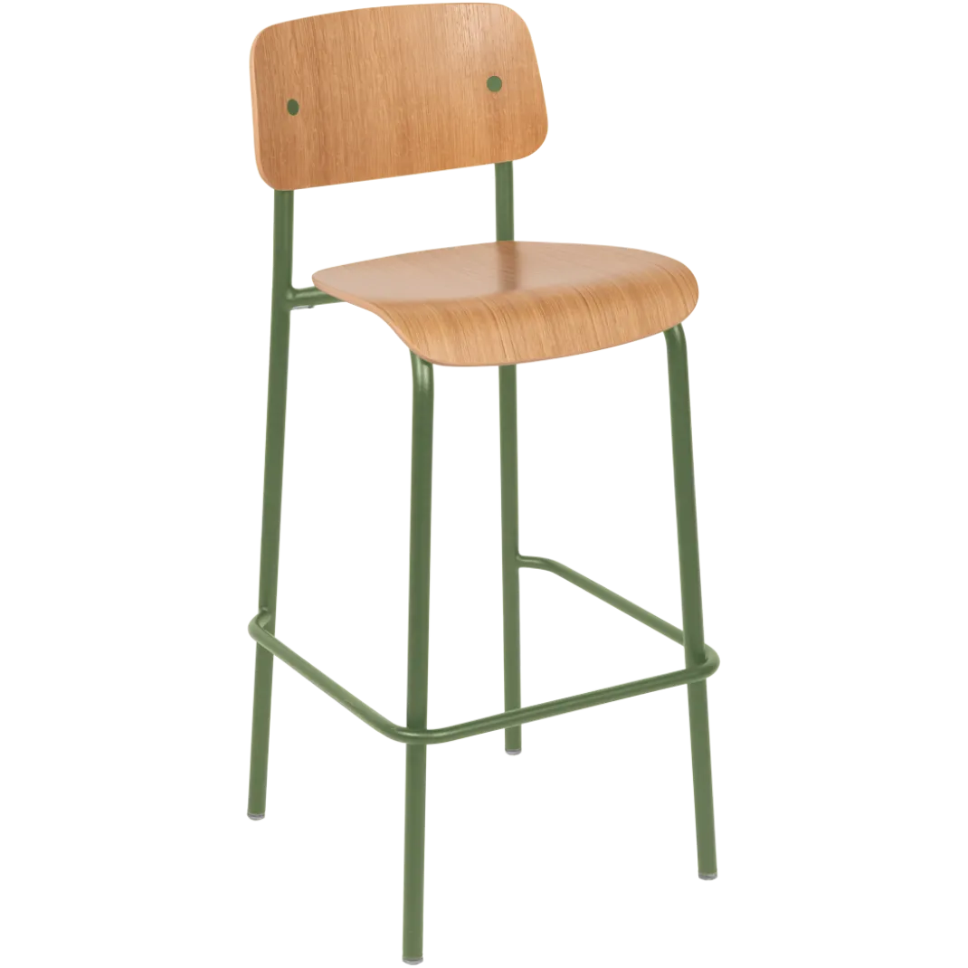 CHAISE DE BAR CHÊNE H75