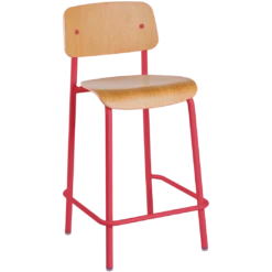 CHAISE DE BAR CHÊNE H65