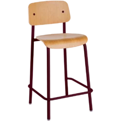 CHAISE DE BAR CHÊNE H65