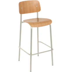 CHAISE DE BAR CHÊNE H65