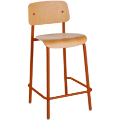 CHAISE DE BAR CHÊNE H65