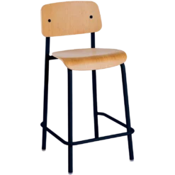 CHAISE DE BAR CHÊNE H65