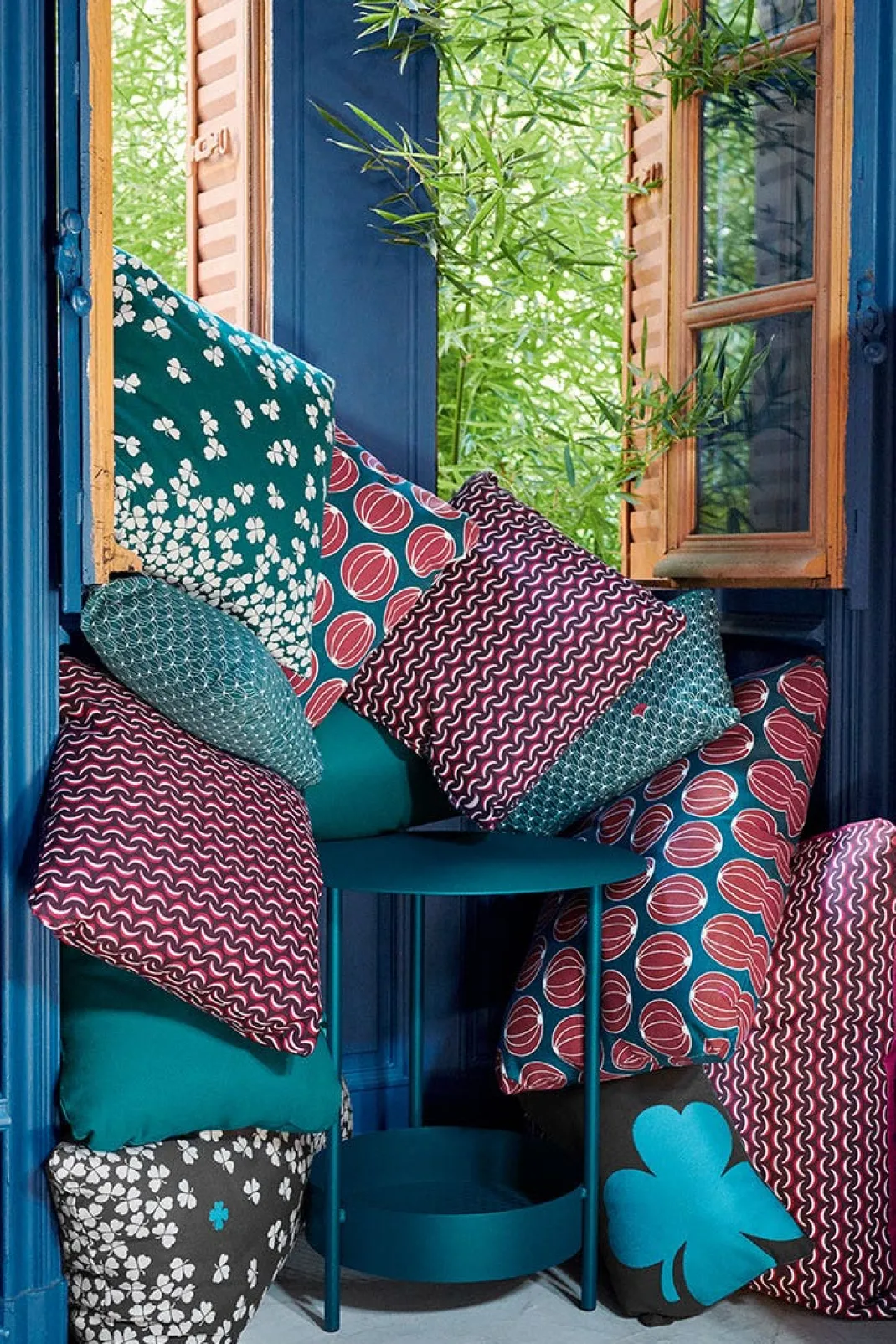 COUSSIN OUTDOOR PASTÈQUES 44 X 30 CM