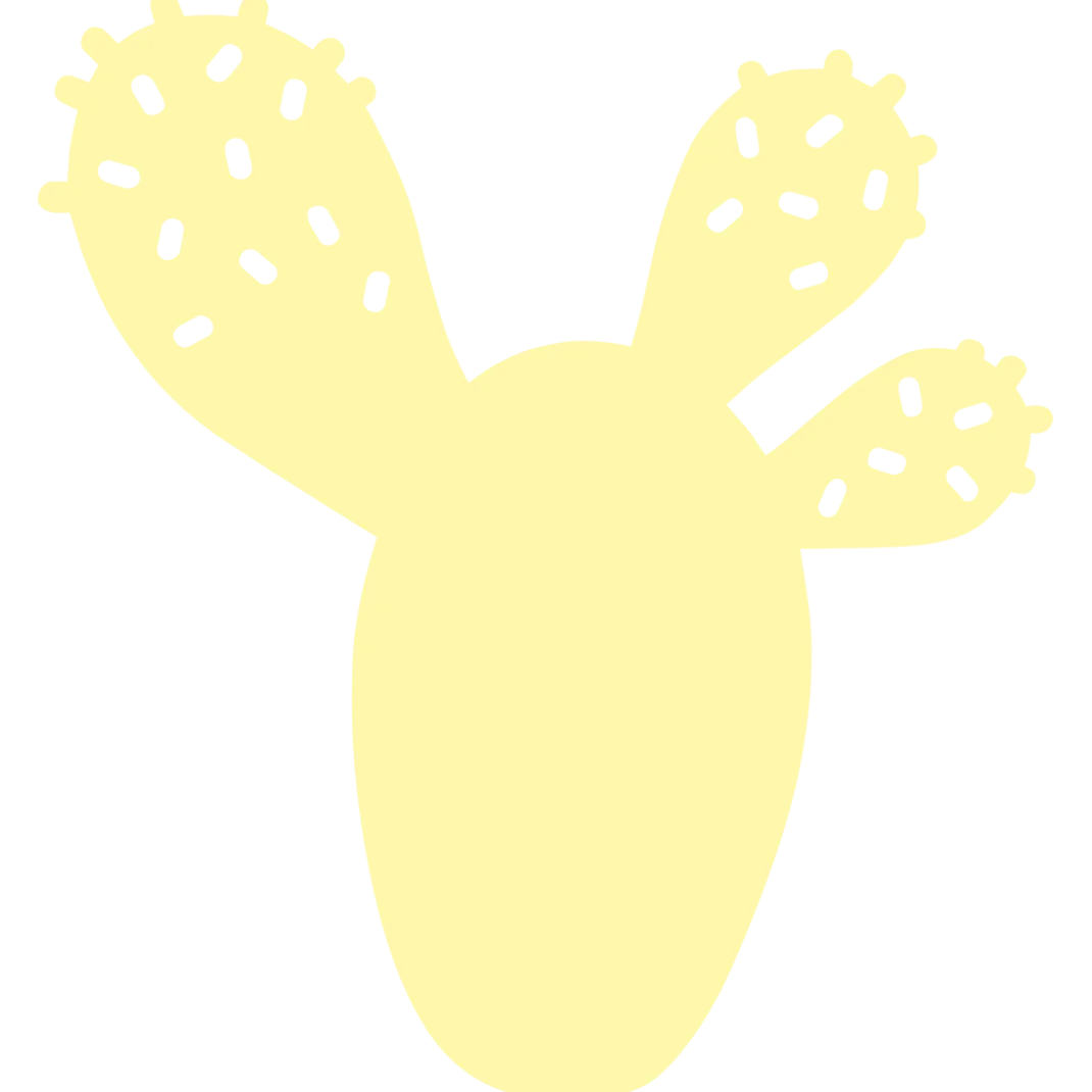 DESSOUS DE PLAT CACTUS 25.5 X 24 CM
