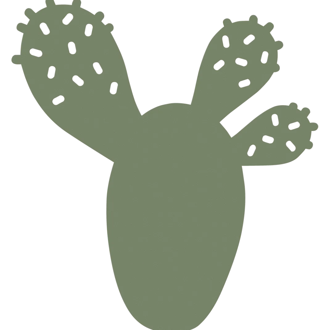 DESSOUS DE PLAT CACTUS 25.5 X 24 CM