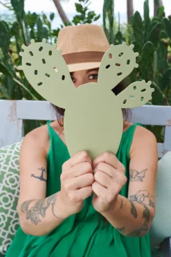 DESSOUS DE PLAT CACTUS 25.5 X 24 CM