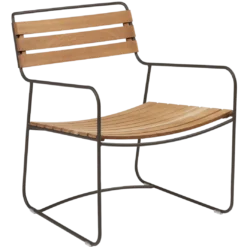 FAUTEUIL BAS TECK