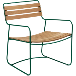 FAUTEUIL BAS TECK