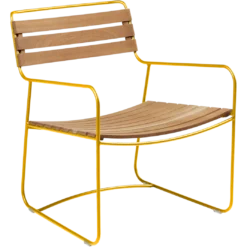 FAUTEUIL BAS TECK