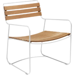 FAUTEUIL BAS TECK