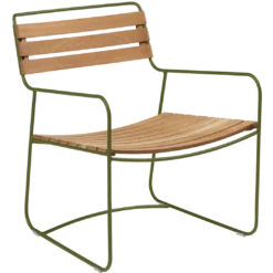 FAUTEUIL BAS TECK