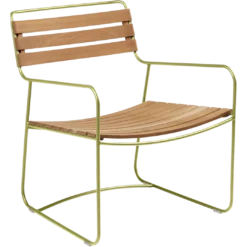 FAUTEUIL BAS TECK