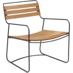 FAUTEUIL BAS TECK