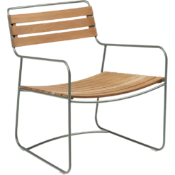 FAUTEUIL BAS TECK