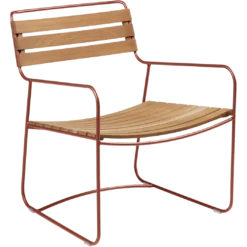FAUTEUIL BAS TECK