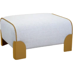 GRAND POUF MOUCHETÉ