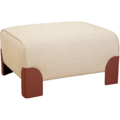 GRAND POUF MOUCHETÉ