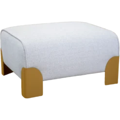 GRAND POUF MOUCHETÉ