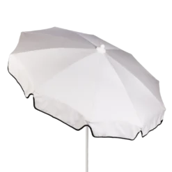 PARASOL Ø250 CM FINITION BAVOLET ET TRESSE COULEUR
