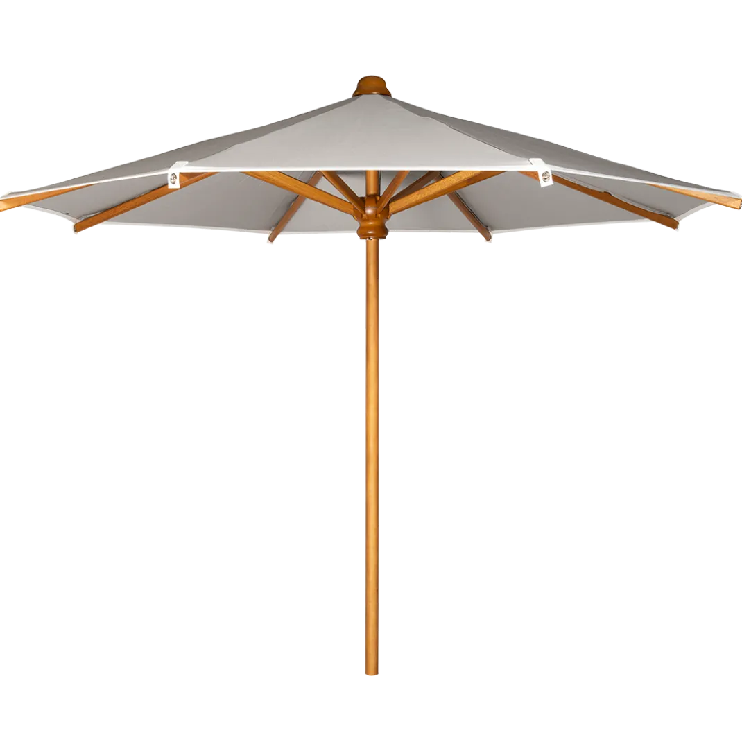 PARASOL Ø 250 CM FINITION PARAPLUIE TRESSE BLANCHE