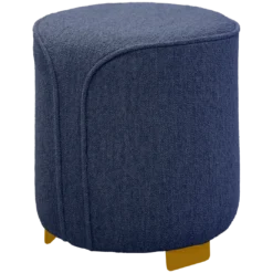 POUF ROND BOUCLETTE
