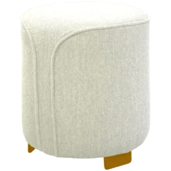 POUF ROND BOUCLETTE