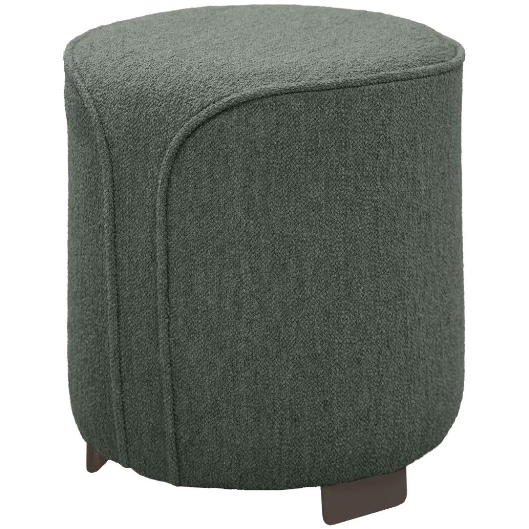 POUF ROND BOUCLETTE
