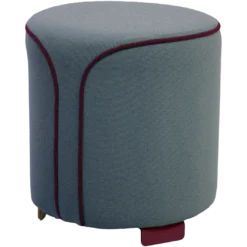 POUF ROND CHINÉ