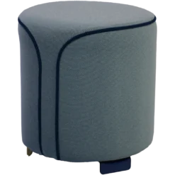 POUF ROND CHINÉ