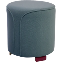 POUF ROND CHINÉ