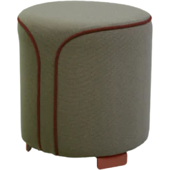 POUF ROND CHINÉ
