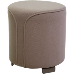POUF ROND CHINÉ