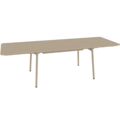 TABLE À ALLONGES 165/255 X 90 CM