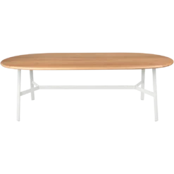 TABLE CHÊNE OVALE 220 X 95 CM