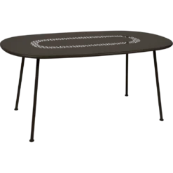 TABLE OVALE 160 X 90 CM