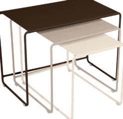 TRILOGIE DE TABLES BASSES GIGOGNES