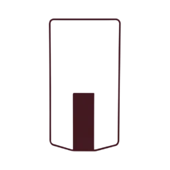 VASE RECTANGULAIRE H 62 CM